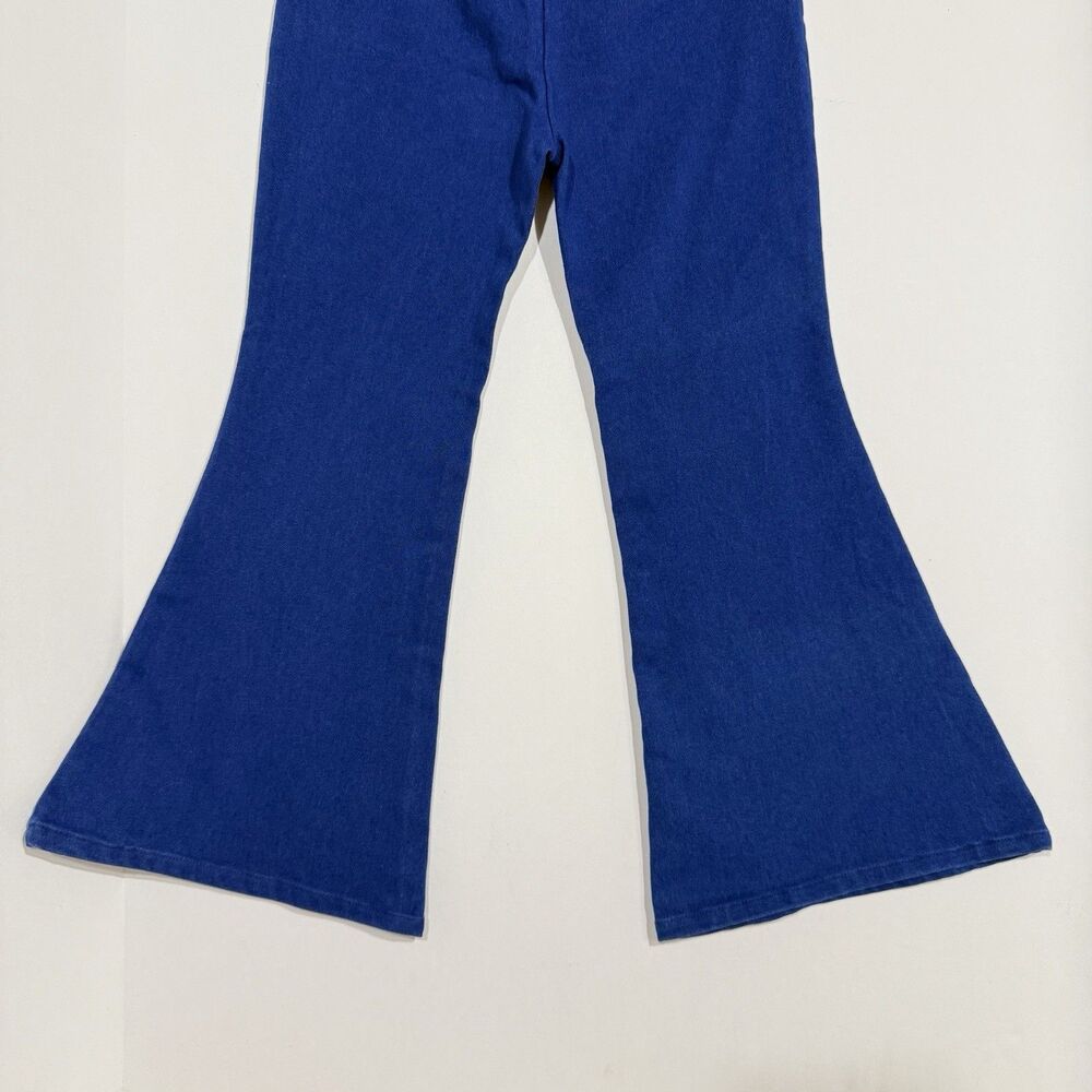 NWT Girls Pull On Denim Flare Blue Jeans Size 6 Years Boho Little Trendsetter - Picture 8 of 16